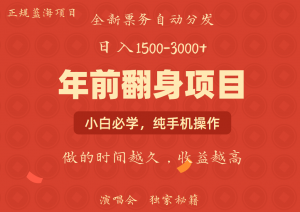 日入1000+ 娱乐项目 全国市场均有很大利润 长久稳定 新手当日变现-康仁安资源