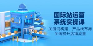 国际站运营系统实操课:关键词构建,产品线布局,全面提升店铺流量-康仁安资源