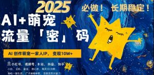 AI+萌宠一家人,小白3步上手,爆款率80%,每天十分钟,轻松AI变现萌宠搞钱,月入过W,变现太猛了-康仁安资源