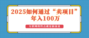 2025年如何通过“卖项目”实现100万收益：最具潜力的盈利模式解析-康仁安资源