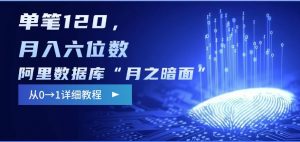 阿里数据库“月之暗面“影评撰写,边追剧边赚钱,单笔120,,月入过W-康仁安资源
