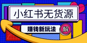 小红书无货源赚钱新玩法：无需涨粉囤货直播，轻松实现日破2w-康仁安资源