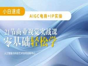 AIGC电商必备实操：21节平面设计实战课，教你玩转AI-康仁安资源