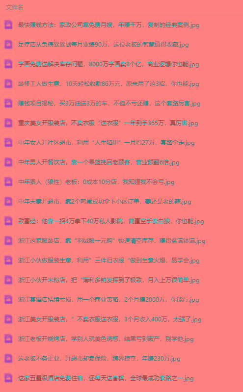 图片[1]-(9607期)真实有效391套商业模式，年入几十到几百万案例解析(电子书+视频+图文)-康仁安资源