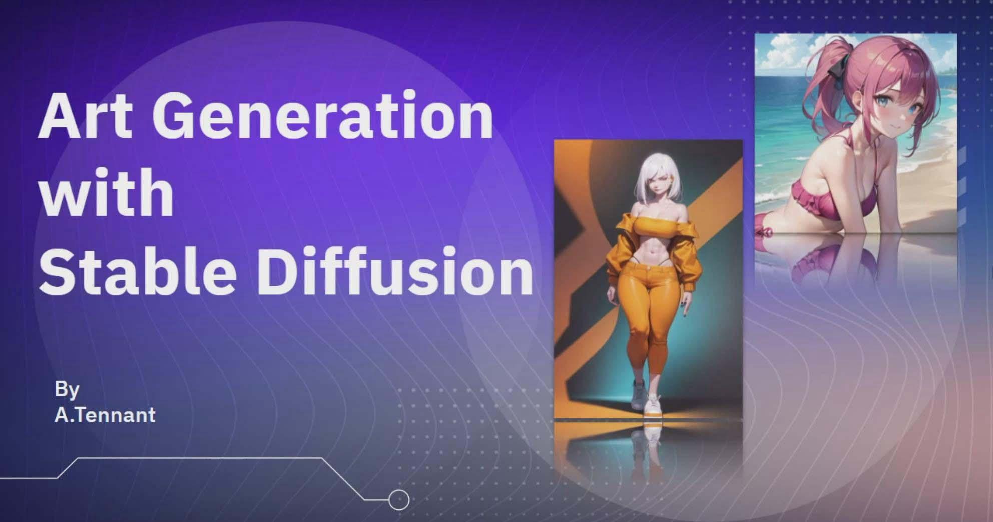 图片[1]-利用Stable Diffusion AI人工智能生成动漫艺术分步教程-14节课-中英字幕-康仁安资源
