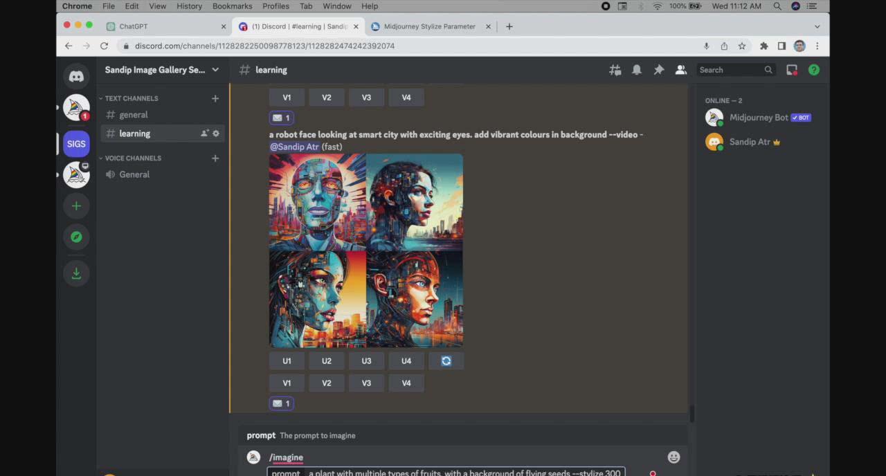图片[2]-ChatGPT4 和 MidJourney AI 绘画聊天革命性指南教程-33节视频课-中英字幕-康仁安资源