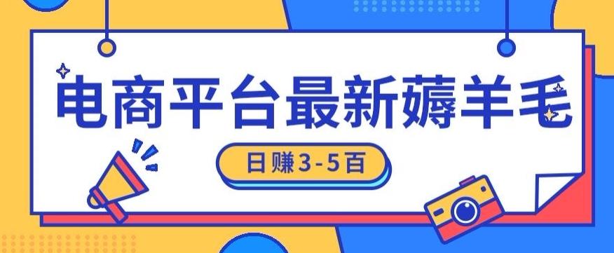 日赚300-500的电商平台薅羊毛新玩法，可重复操作，小白也可简单上手-康仁安资源