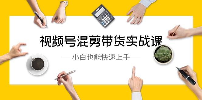 视频号混剪带货实战课，小白也能快速上手（10节课）-康仁安资源
