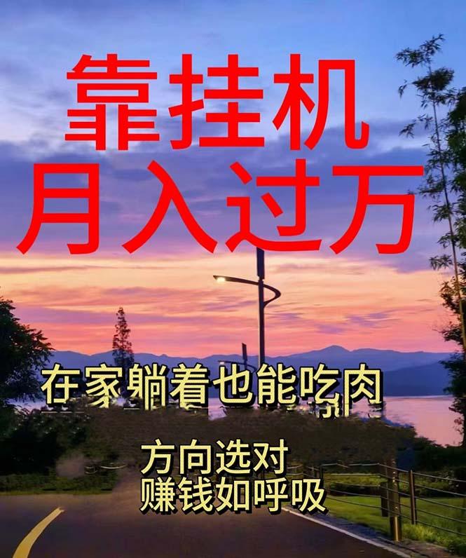 靠挂机，日入1000+，躺着也能吃肉，电脑手机都可挂-康仁安资源