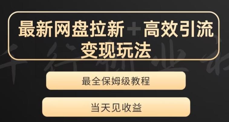 最新最全夸克网盘拉新变现玩法，多种裂变，举一反三变现玩法【揭秘】-康仁安资源