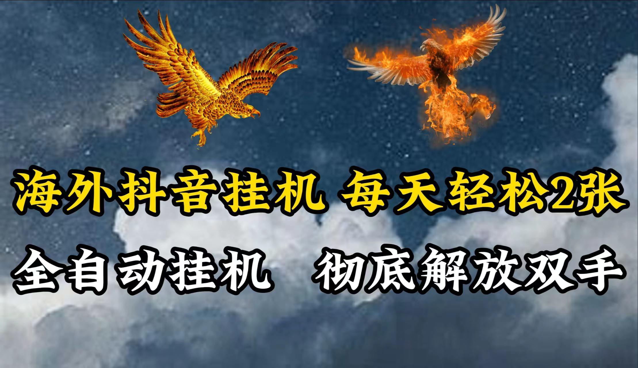 海外抖音挂机，每天轻松2张，全自动挂机，彻底解放双手！-康仁安资源