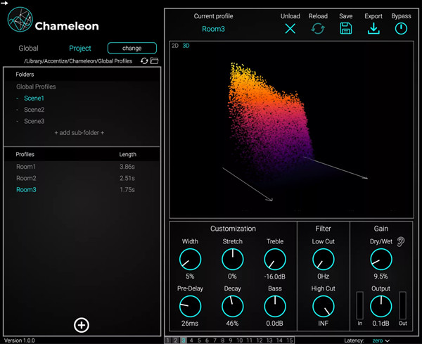 Accentize Chameleon(智能音频插件) v2.1.1 免费版-康仁安资源