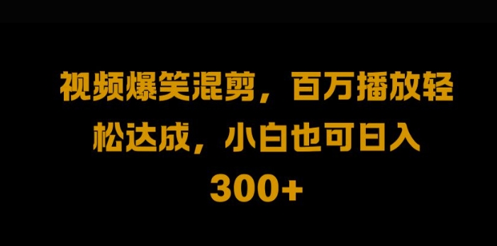 视频号零门槛，爆火视频搬运后二次剪辑，轻松达成日入1k【揭秘】-康仁安资源