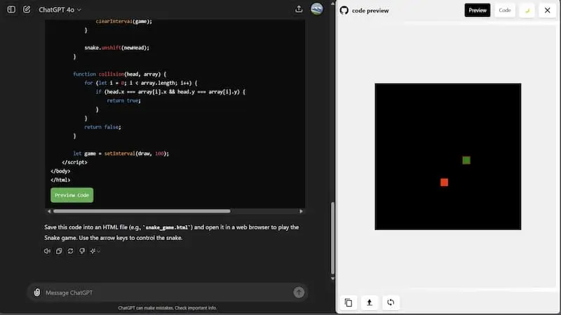 ChatGPT Code Preview｜AI编程预览工具-康仁安资源