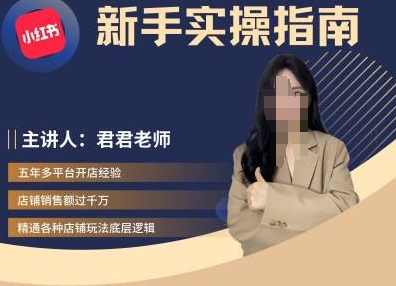君君-小红书电商从入门到精通,新手实操指南-康仁安资源