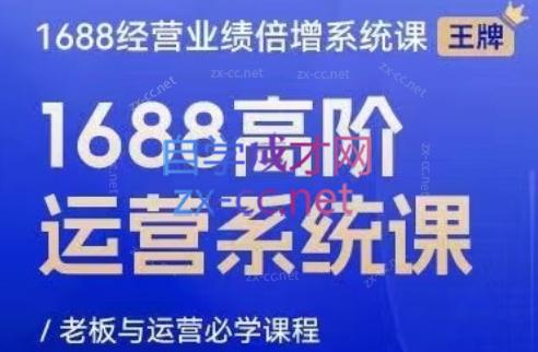 林一电商圈子·1688高阶运营系统课-康仁安资源