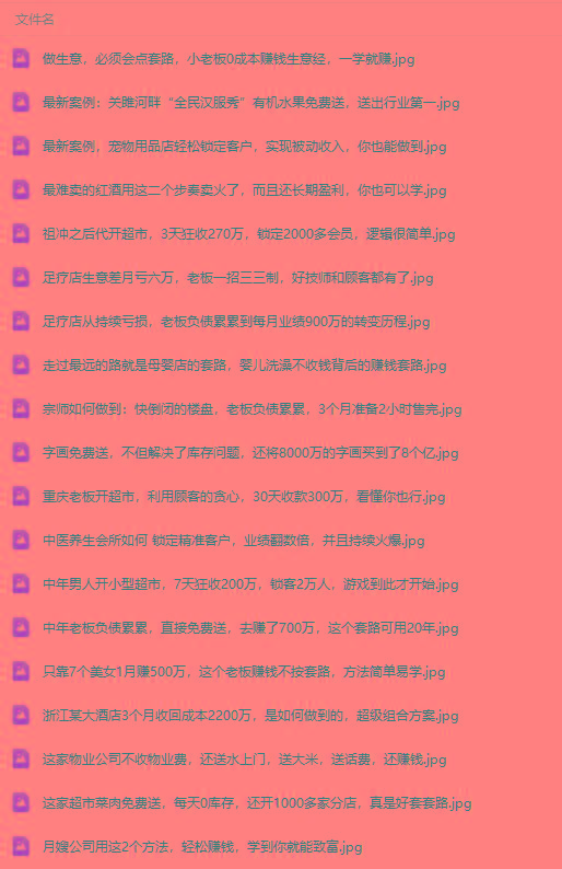 图片[3]-(9607期)真实有效391套商业模式，年入几十到几百万案例解析(电子书+视频+图文)-康仁安资源
