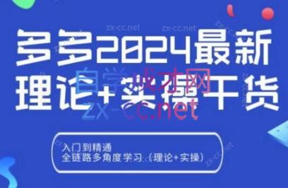 拼多多2024最新规则理论结合实际的干货-康仁安资源