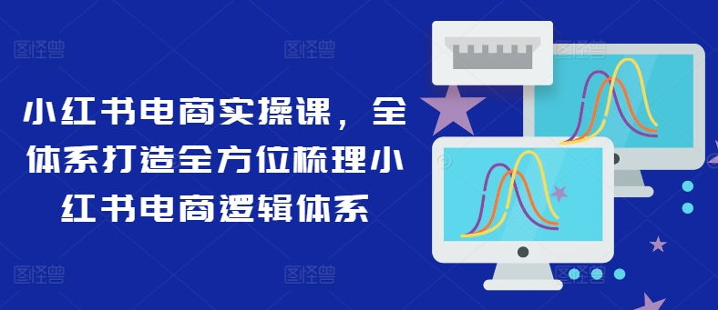 小红书电商实操课，全体系打造全方位梳理小红书电商逻辑体系-康仁安资源
