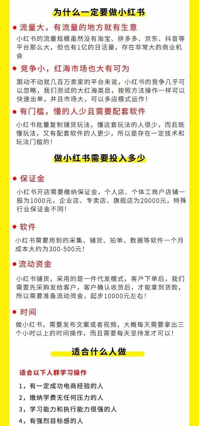 图片[1]-小红书-笔记带货课【6月更新】流量 电商新机会 315节正课+64节隐藏课-康仁安资源
