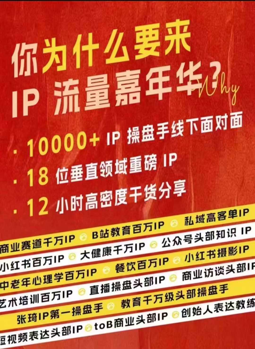 群响IP流量嘉年华，​现场视频+IP江湖2024典藏版PPT-康仁安资源
