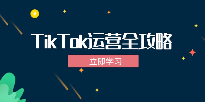 TikTok实战运营全攻略：从下载软件到变现，抖音海外版实操教程-康仁安资源